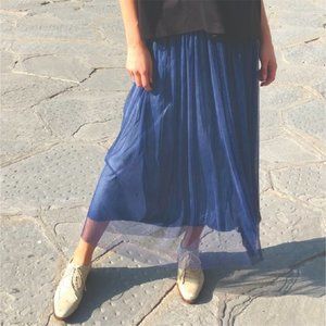 NEW! Italian Tulle Layered Skirt summer boho brunch date night party chic trendy